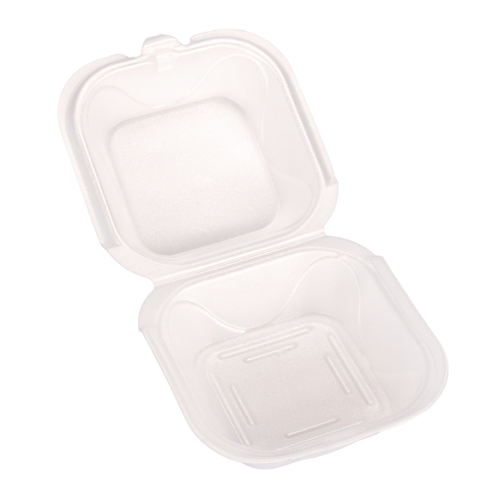 BANDEJA EXPANDIDO ESTUCHE HAMBURGUESA DARNEL (DH-03) (17*17*8CM) *100UNID.