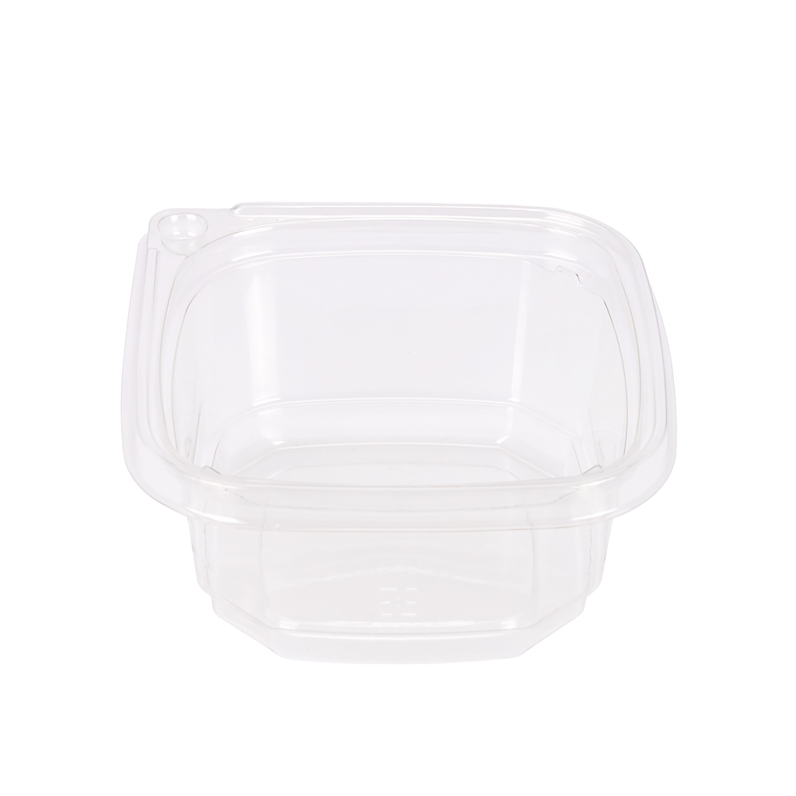 POTE BANDEX CUADRADO PET (360ML) CON PRECINTO SEGURIDAD (12OZ) SIN TAPA *50UNID