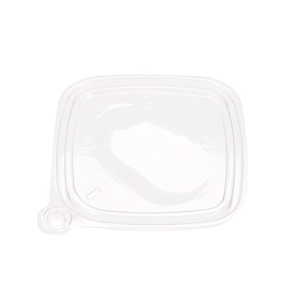 TAPA POTE BANDEX CUADRADO PET (PARA 240/360/480/720ML) *50UNID