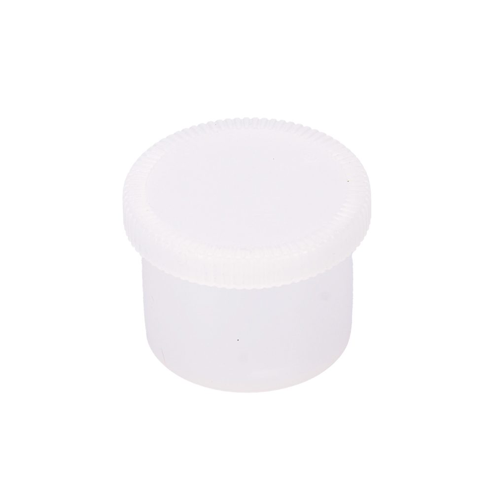 POTE PLASTICO NATURAL CON TAPA PRESION 15GRS *UNID