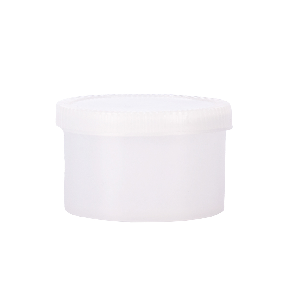 POTE PLASTICO NATURAL CON TAPA PRESION 30GRS *UNID