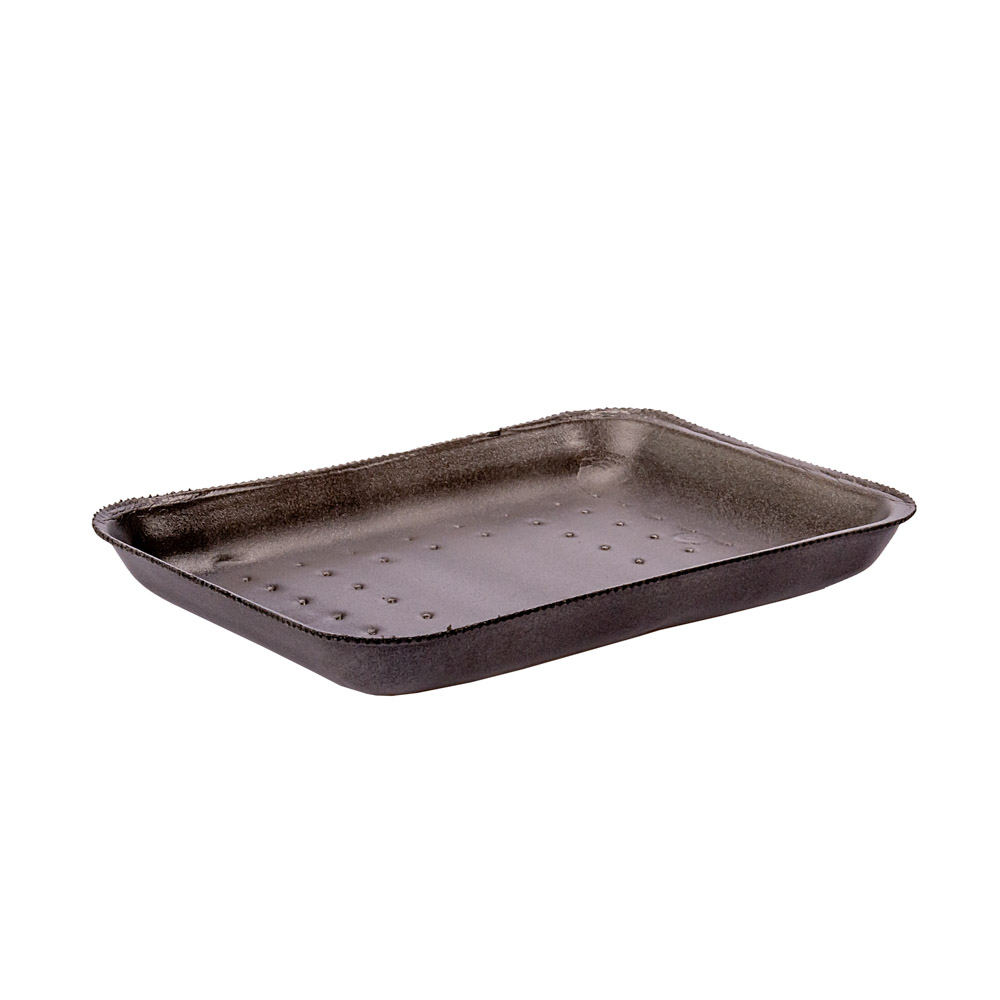 BANDEJA EXPANDIDO NEGRA BANDEX Nº718 ABSORBENTE (15*20*2.5CM) *100UNID