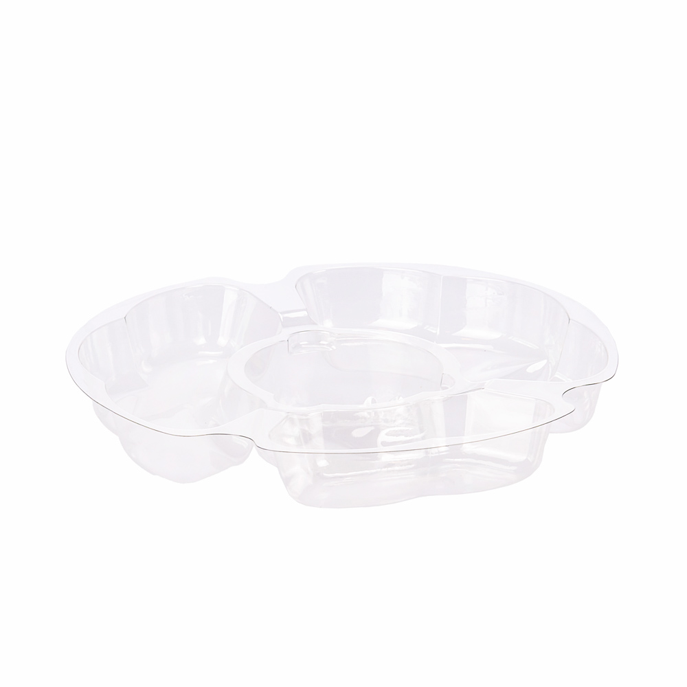 SEPARADOR ENSALADERA REDONDA BANDEX 4 DIVISIONES (448S) *110UNID