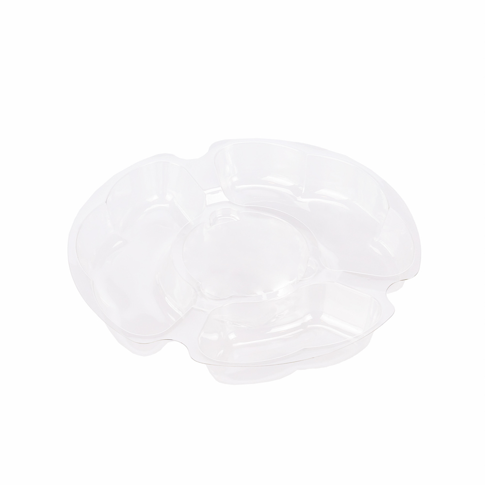 SEPARADOR ENSALADERA REDONDA BANDEX 4 DIVISIONES (448S) *110UNID