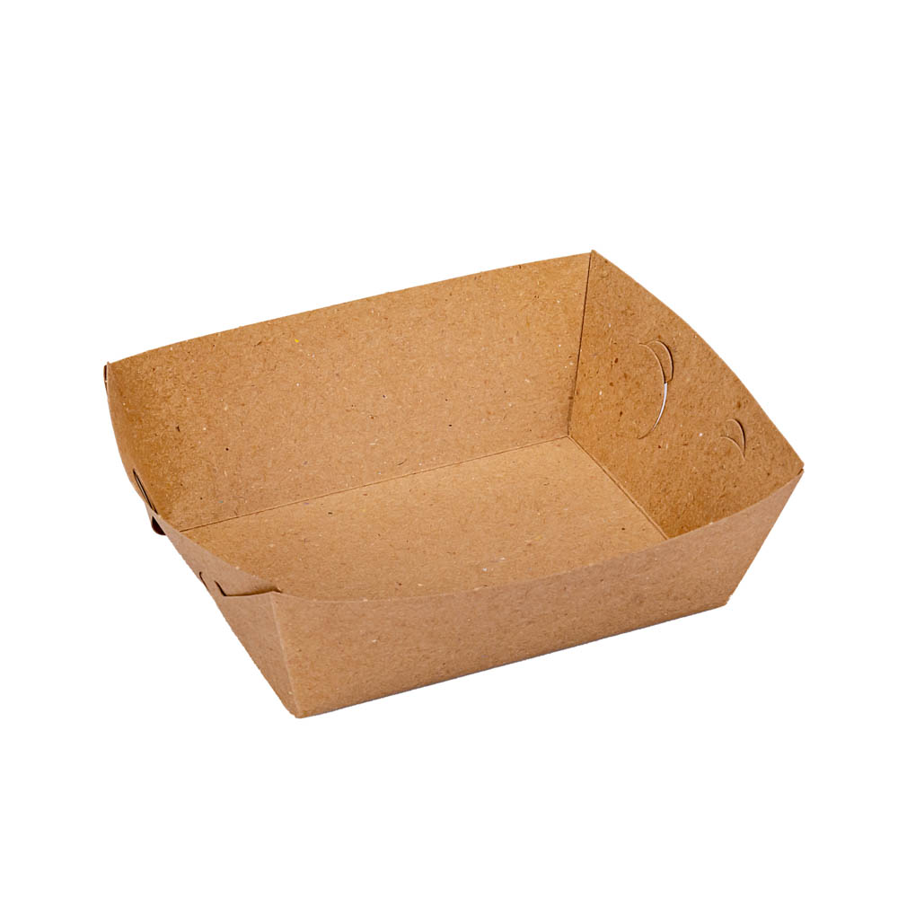 CUBETAS ÑOQUERAS CARTON KRAFT Nº1 BIOHZ (9*12*5CM) *100UNID