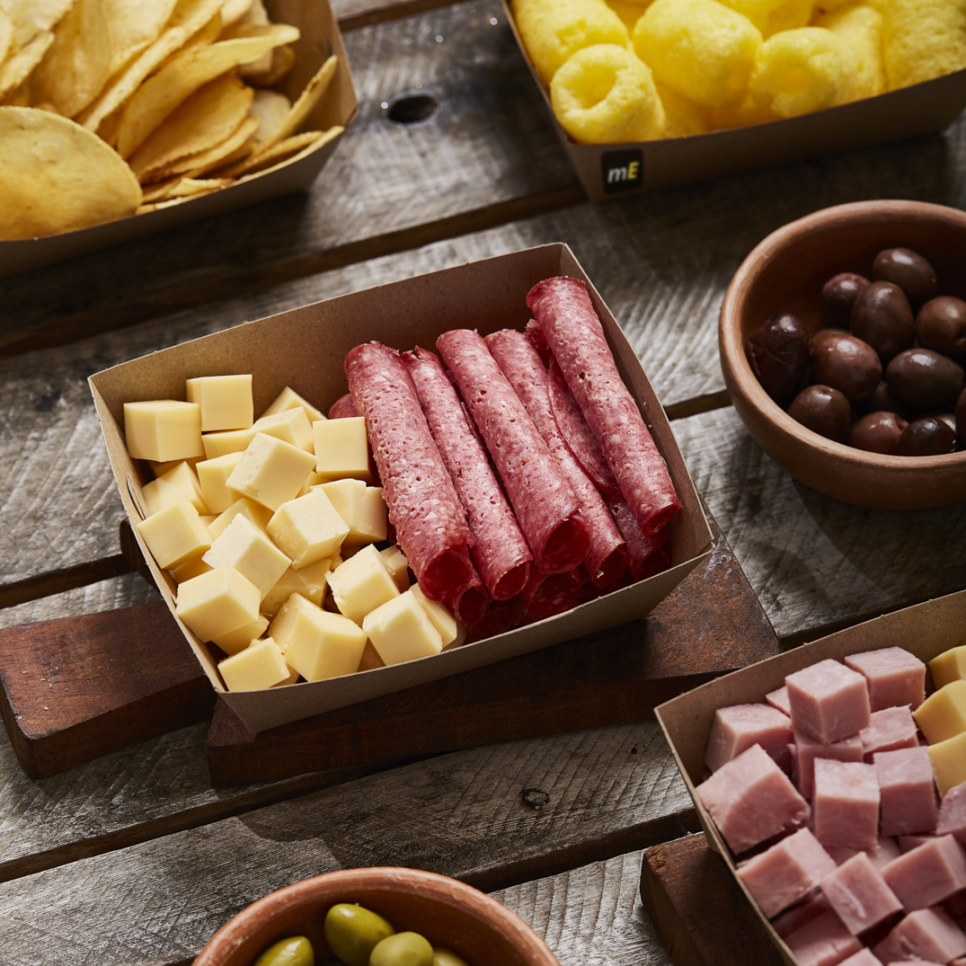 CUBETAS ÑOQUERAS CARTON KRAFT Nº1 BIOHZ (9*12*5CM) *100UNID