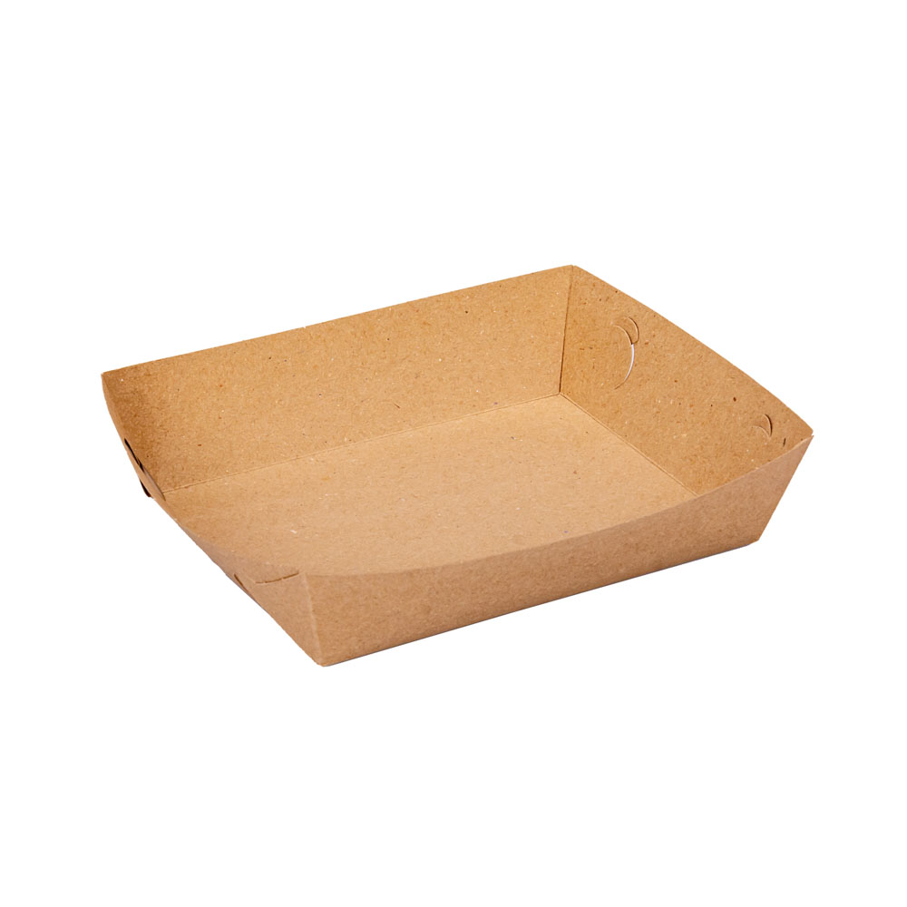 CUBETAS ÑOQUERAS CARTON KRAFT Nº3 BIOHZ (14*18*5CM) *100UNID