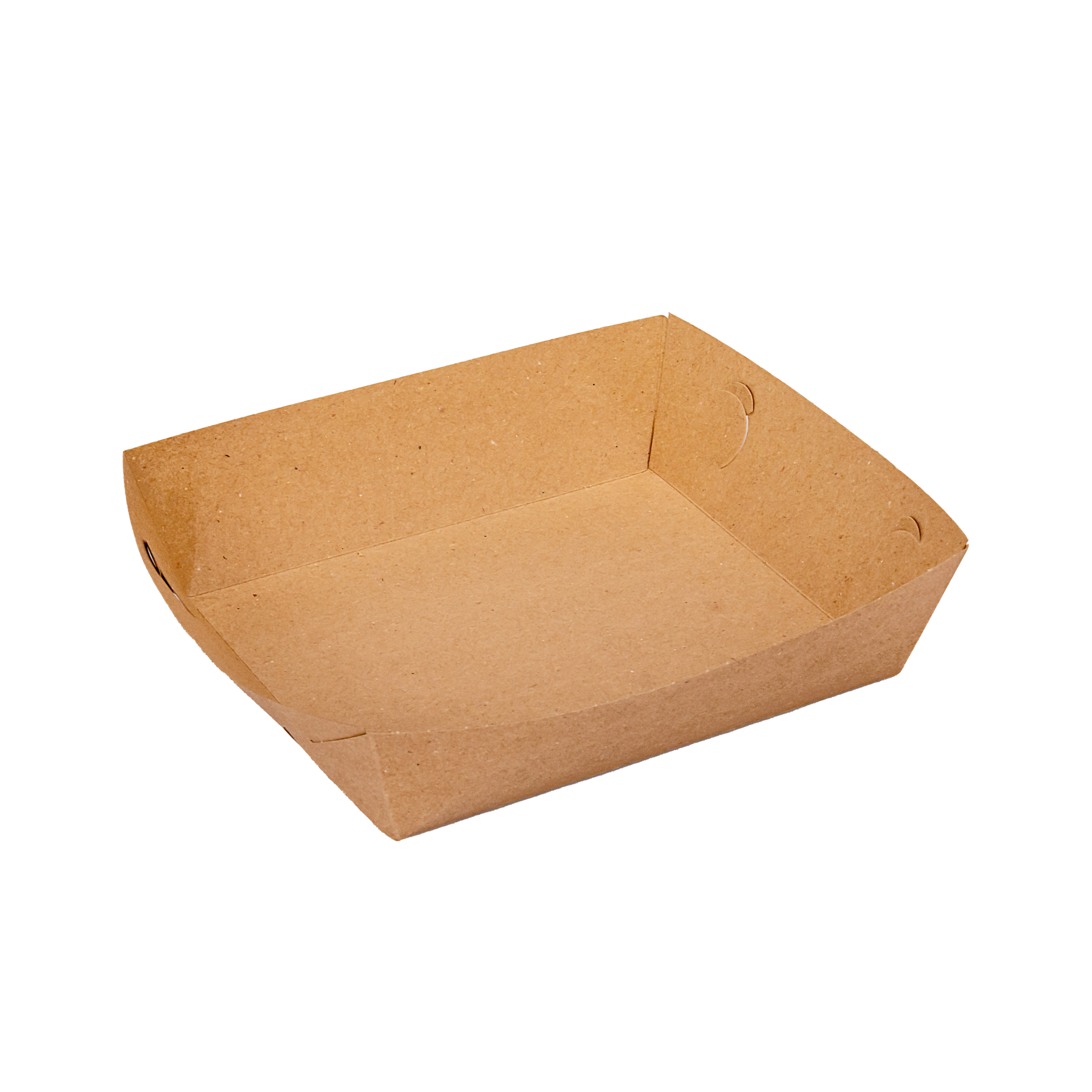 CUBETAS ÑOQUERAS CARTON KRAFT Nº4 BIOHZ (17*20*6CM) *100UNID