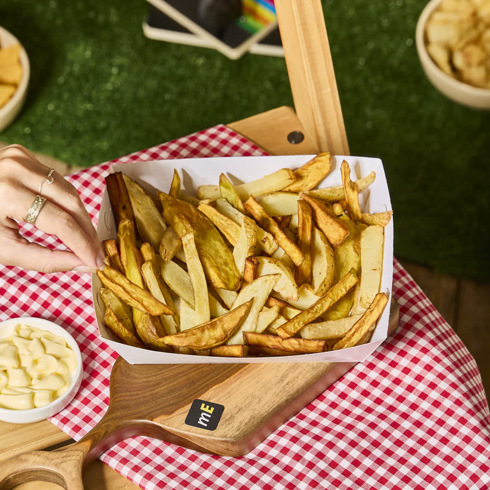 CUBETAS ÑOQUERAS CARTULINA BCA/BCA Nº1 GRANDE FERNANDEZ 290GRS (12*16*5.5CM) *100 UNID