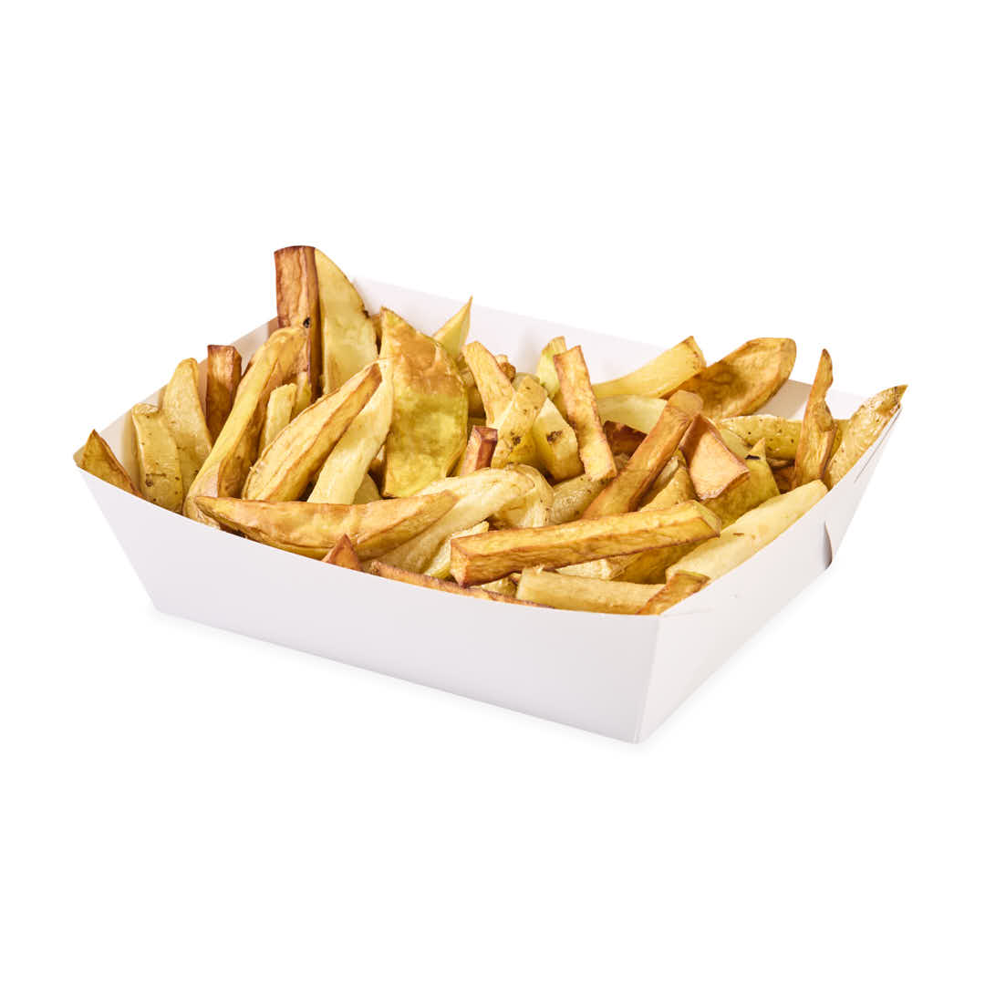 CUBETAS ÑOQUERAS CARTULINA BCA/BCA Nº1 GRANDE FERNANDEZ 290GRS (12*16*5.5CM) *100 UNID