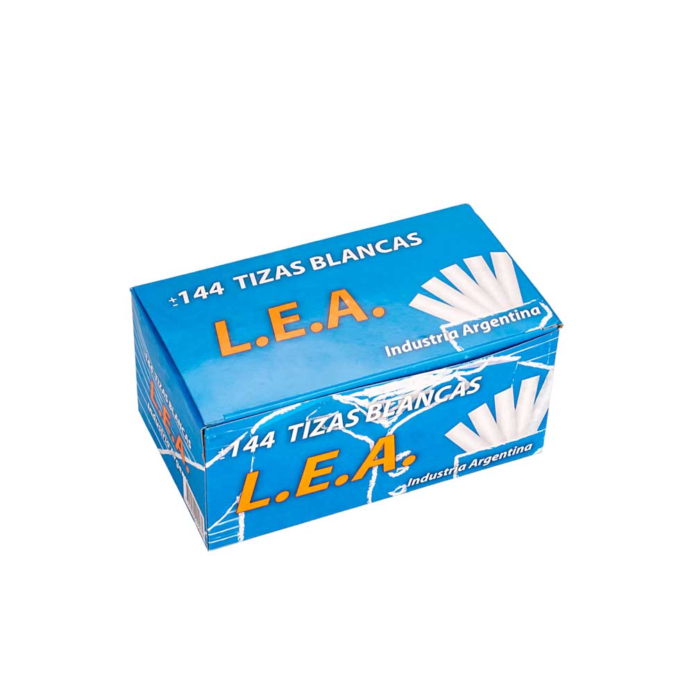 TIZA BLANCA (144 UNID) LEA *CAJA