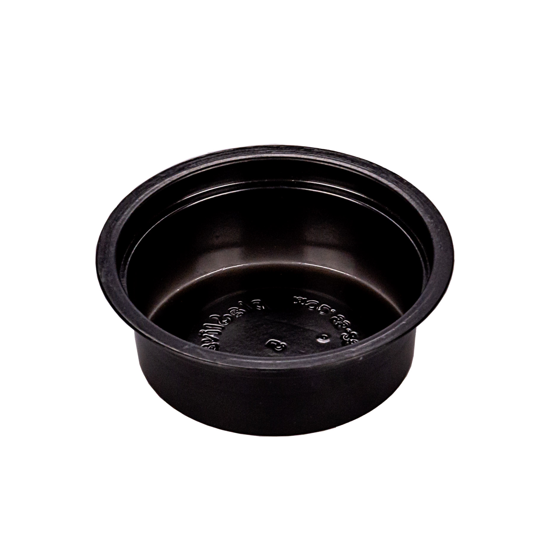 POTE PLASTIVAS PS 25CC (DEGUSTACION NEGRO) *100UNID