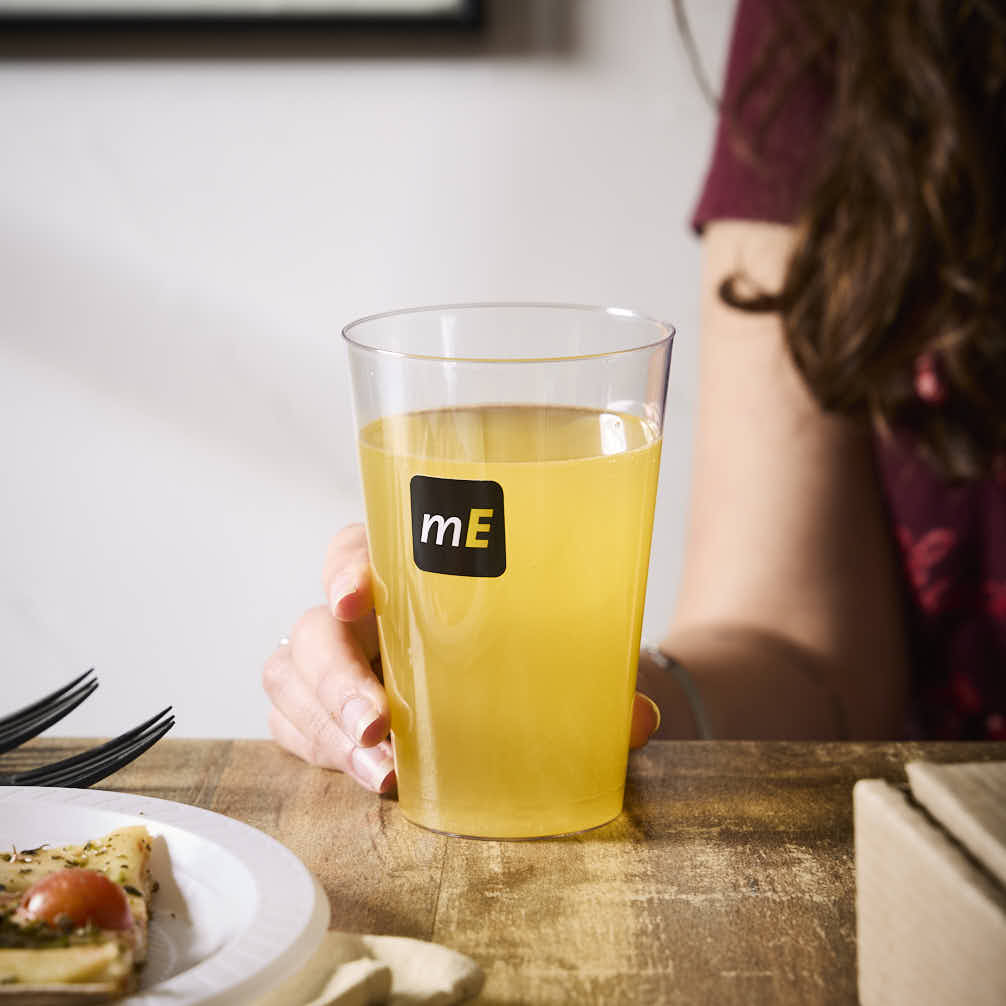 STRAWPLAST VASO RIGIDO.300CC JUGO CRISTAL (ST-462) *10UNID