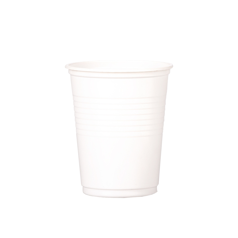VASOS PLASTICOS BLANCOS 300CC COPOBRAS (CF-300) *100UNID