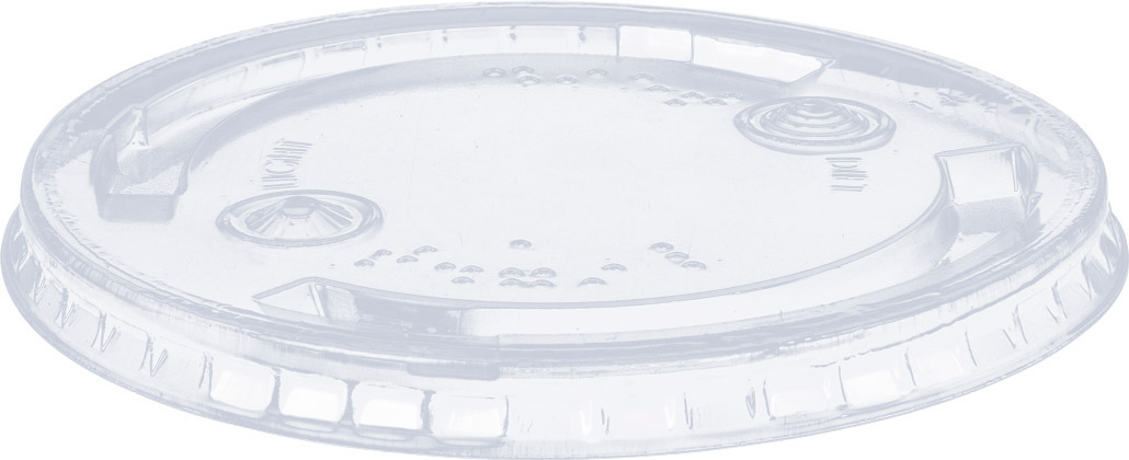 TAPA VASOS FAST FOOD 400CC Y 500CC PLANA CERRADA COPOBRAS (TPT-550) *50UNID