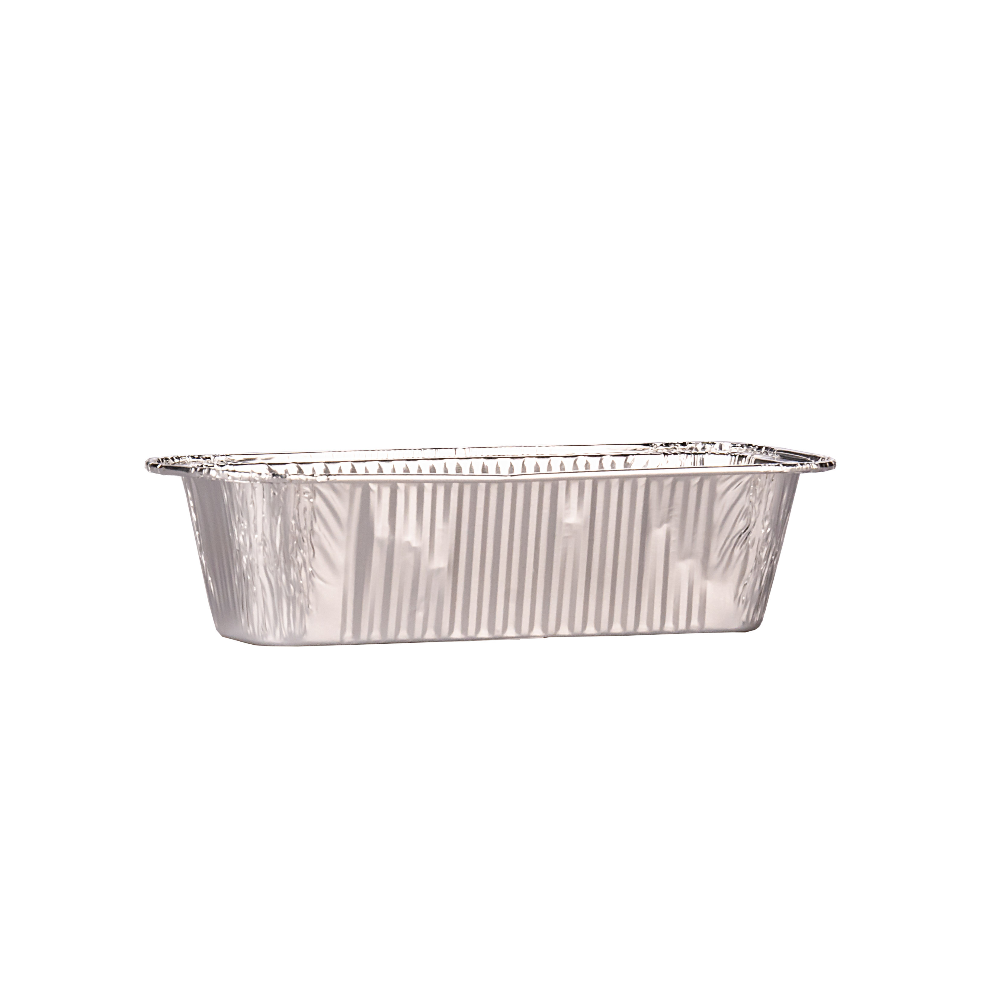 MOLDE BUDIN ALUMINIO DESCARTABLE.CHICO (B-260) (8*19*5CM) *25UNID