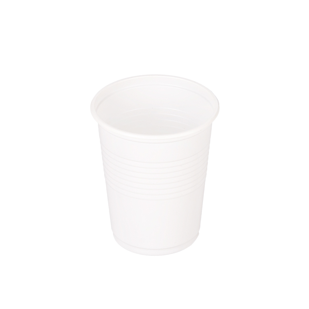 VASOS PLASTICOS BLANCOS 300CC WORK *100UNID