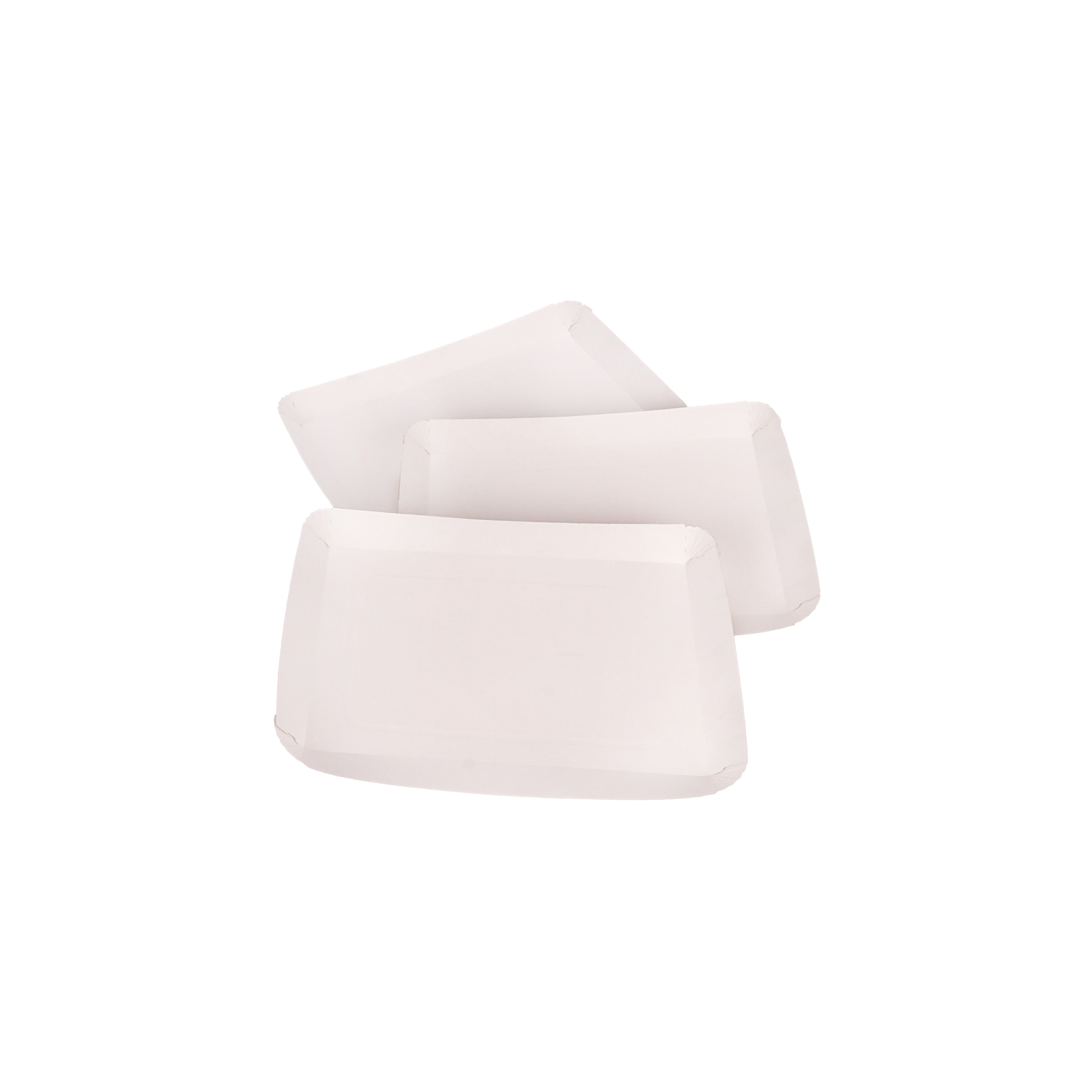 BANDEJA CARTON RECTANGULAR CARTULINA Nº7 (25*33*2.2CM) BIOHZ *200UNID