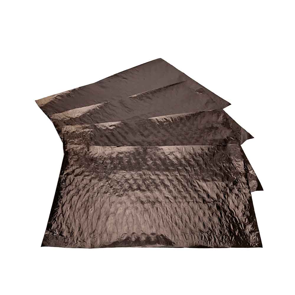 PAPEL FAST FOOD ALUMINIO PANALTERMICO 30*40CM NEGRO (160 HOJAS) *KG