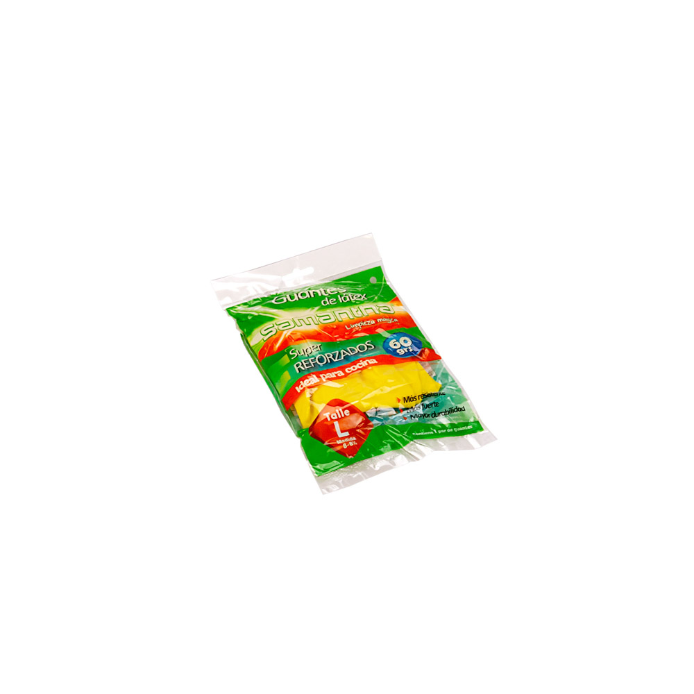 GUANTES DOMESTICOS SAMANTHA Nº 8/8.5 GRANDE *PAR