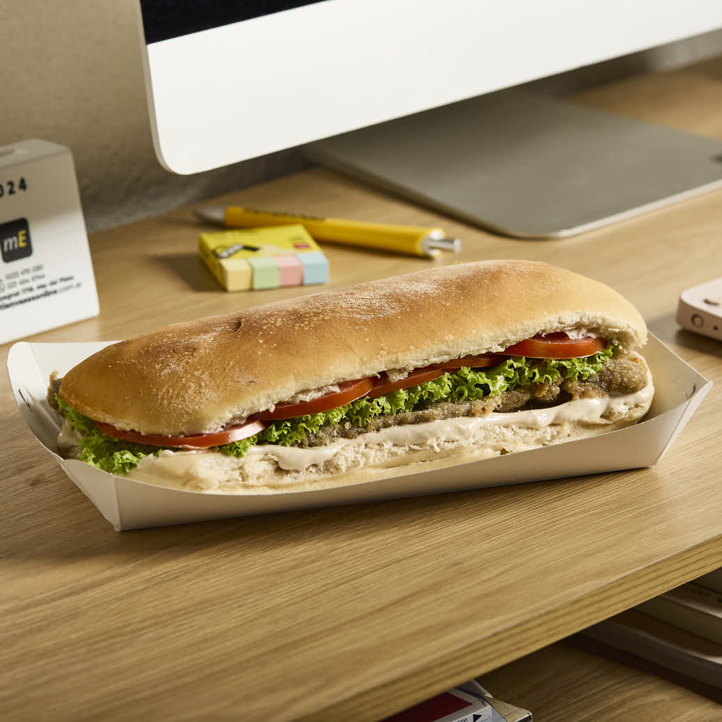 CUBETA SANDWICHERA CARTULINA BCA/BCA Nº1 FERNANDEZ 290GRS (22*10*4CM) *100 UNID