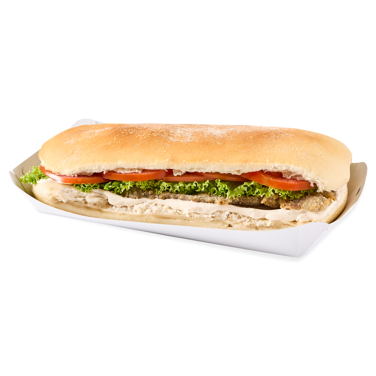 CUBETA SANDWICHERA CARTULINA BCA/BCA Nº1 FERNANDEZ 290GRS (22*10*4CM) *100 UNID