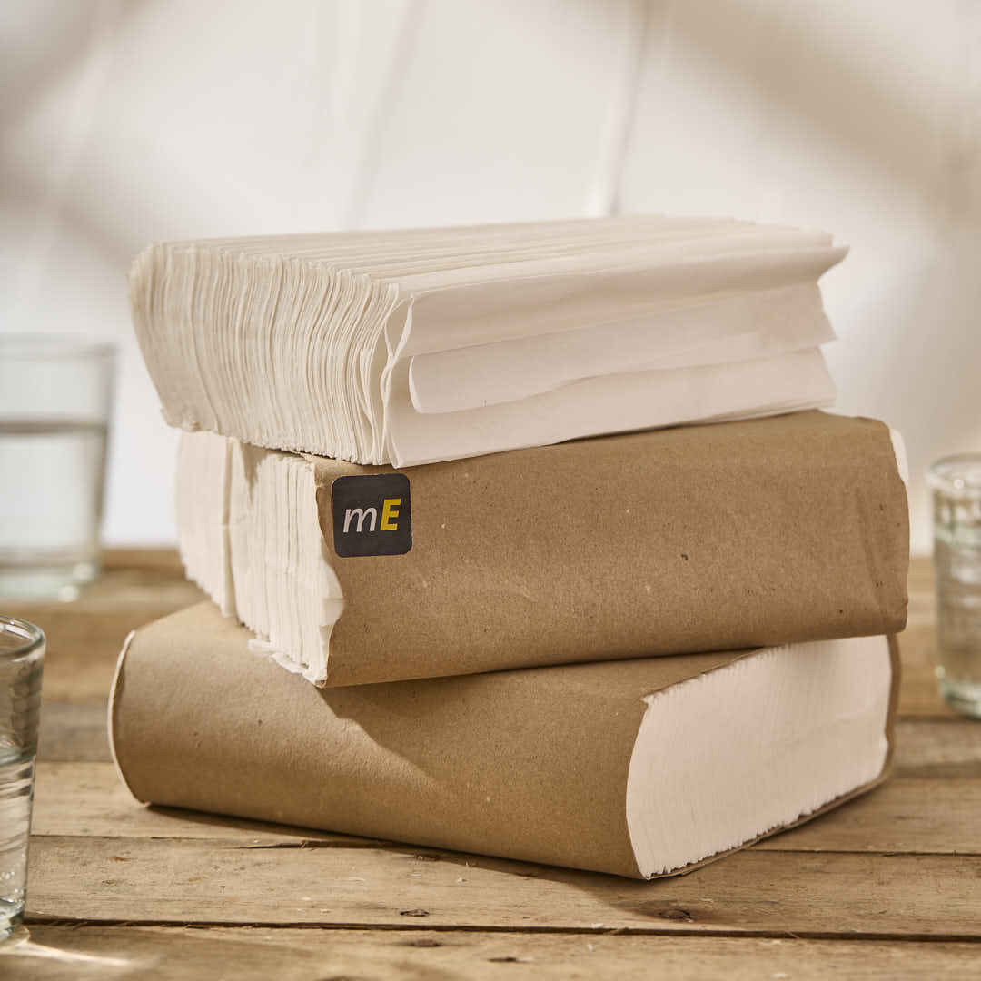 TOALLAS INTERCALADAS ELEGANTE BLANCA (2500UNID.4 PANELES) PREMIUM *CAJA