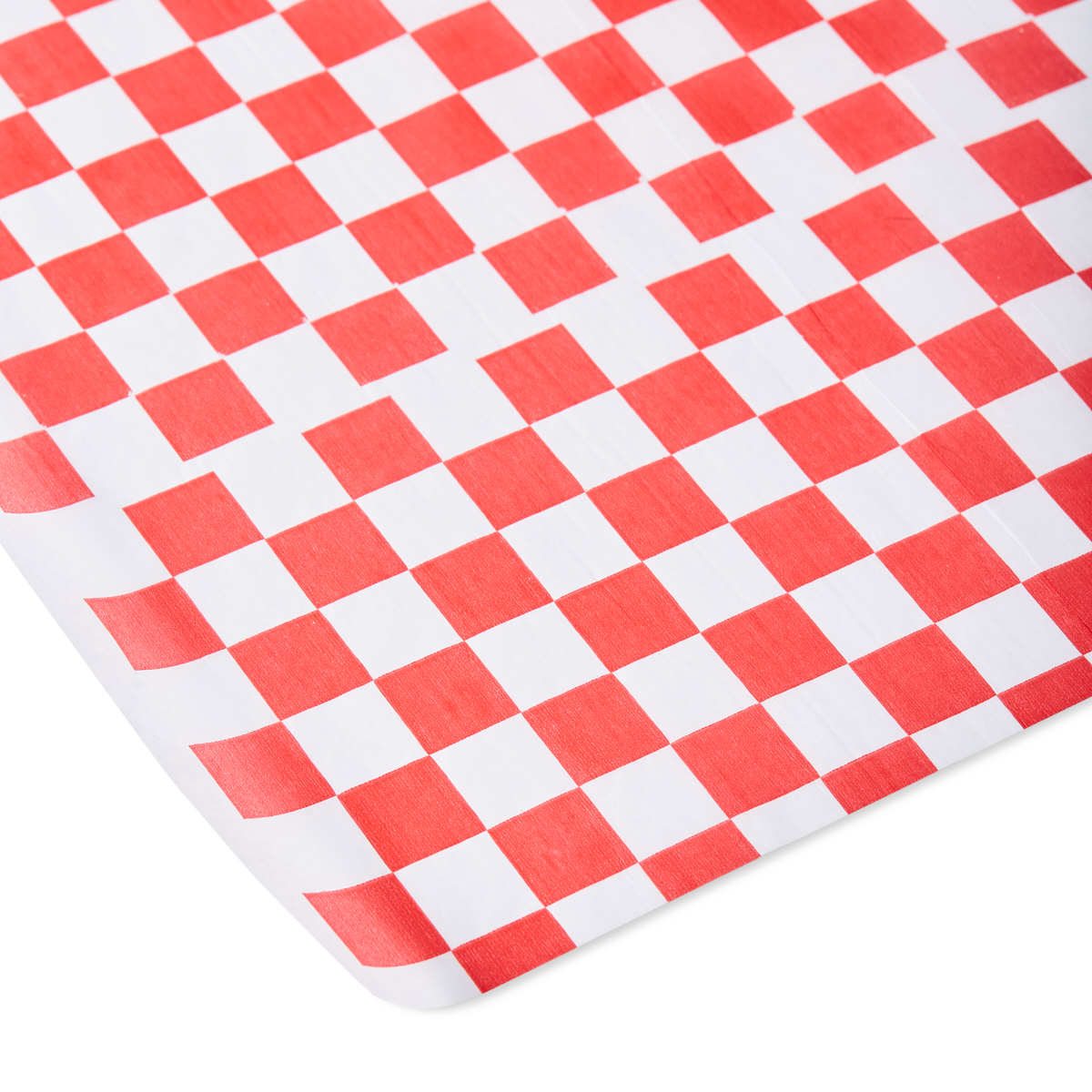 PAPEL SEDA MULTI CUADRO ROJO SIN PARAFINAR 35*35CM (BLANCO - 1KG - 20GRS) *400 HOJAS