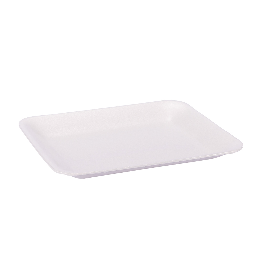 BANDEJA EXPANDIDO BLANCA ECO Nº619 (18*21.5*1.5CM) BULTO *400UNID