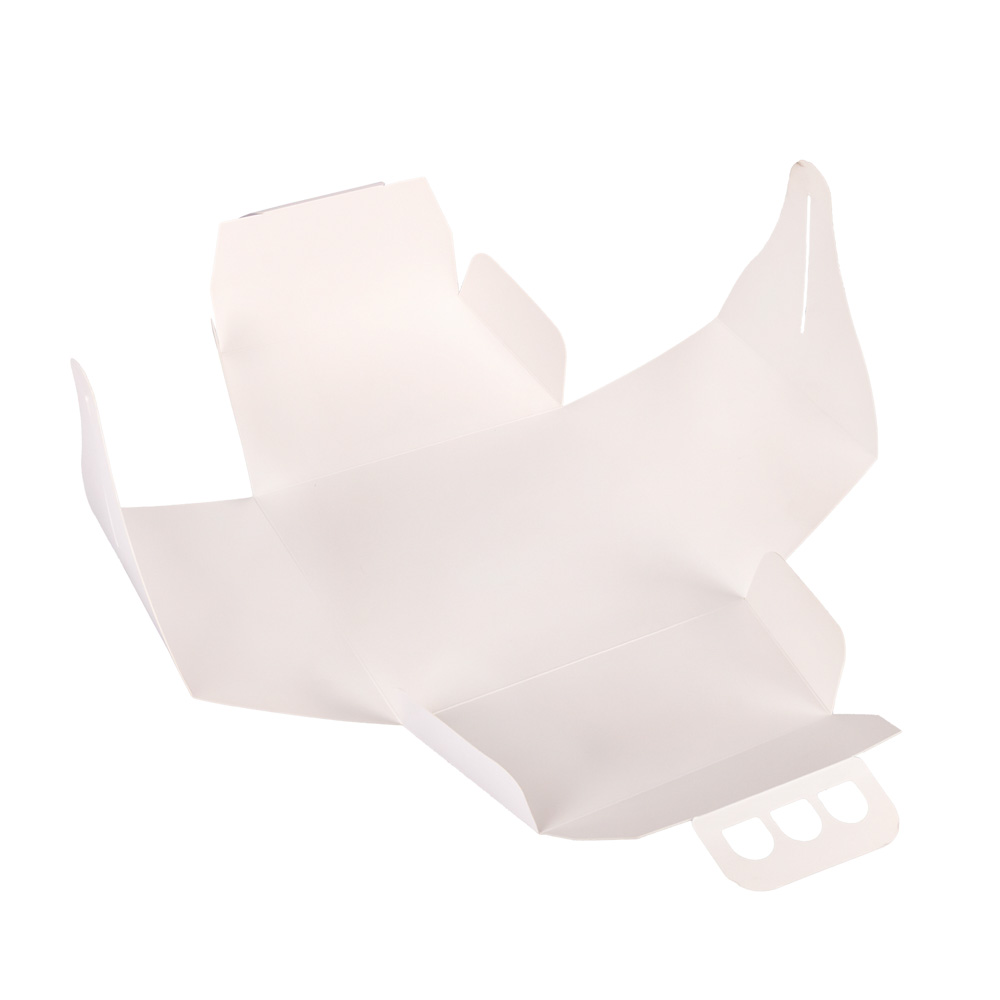 ESTUCHE TORTA CARTULINA BLANCA (23*23*12CM - 350GRS) FERNANDEZ *10UNID