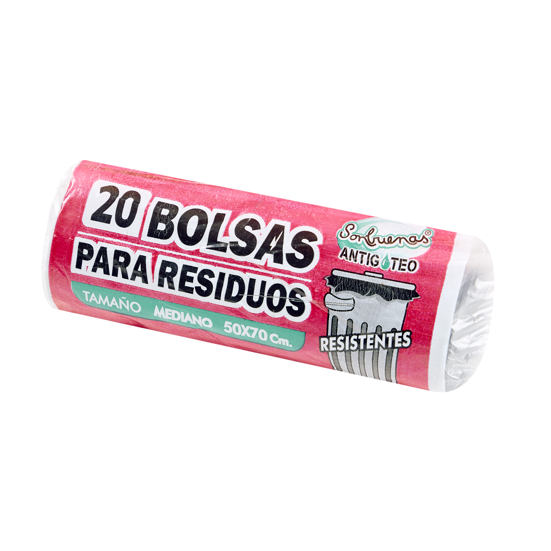 BOLSAS RESIDUO NEGRA SON BUENAS (ROLLO*20U) 50*70 POLYFILM *UNID