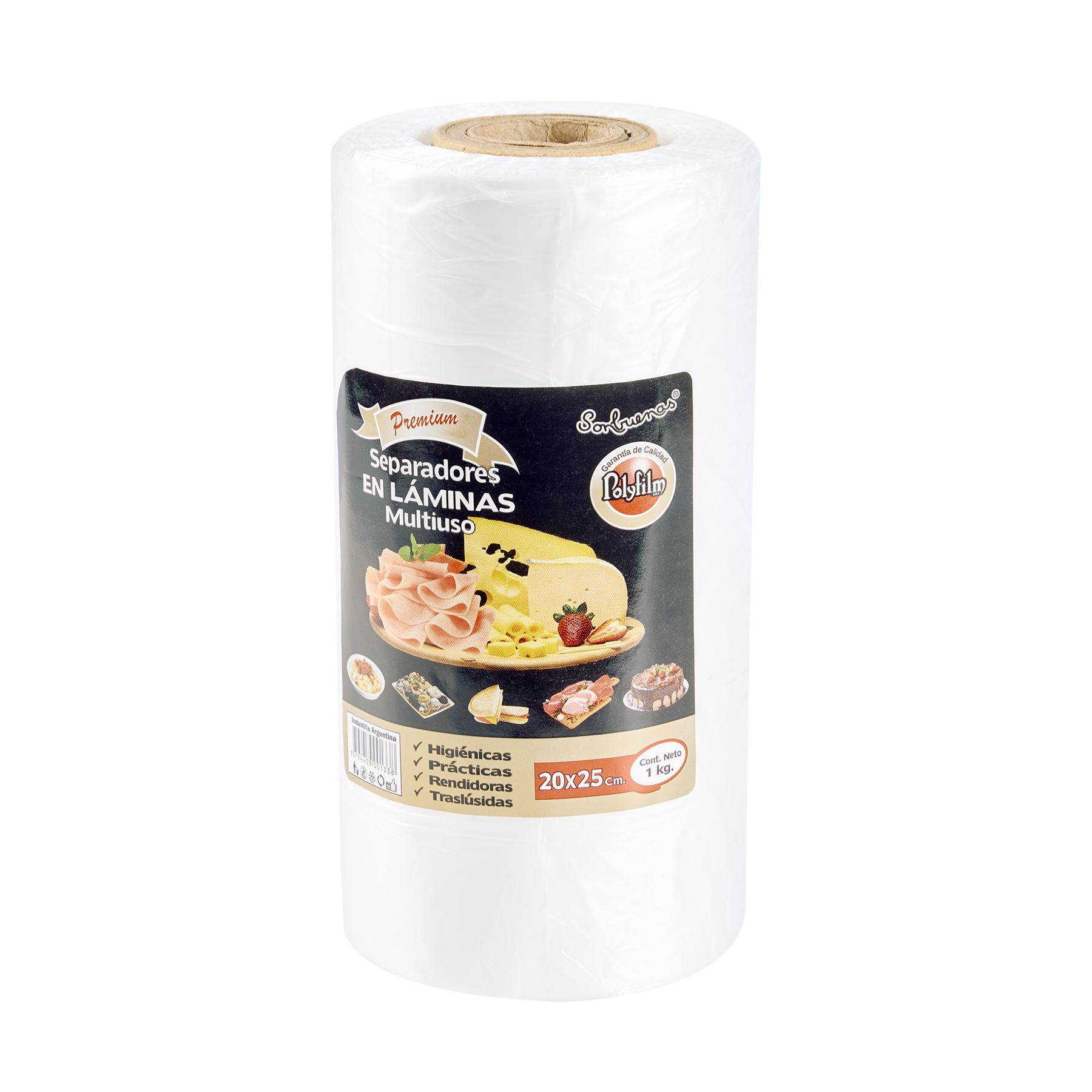 FOLEX SEPARADOR A/D.20*25CM.SON BUENAS EN ROLLO PREMIUM *1KG