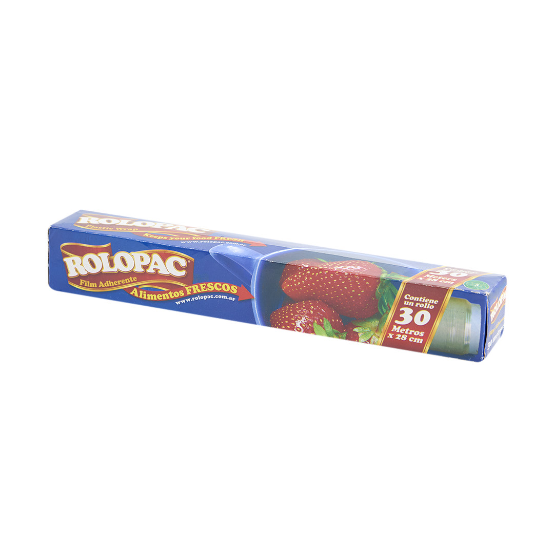 FILM ALIMENTICIO ROLOPAC PVC FAMILIAR (28CM*30MTS) *ROLLO