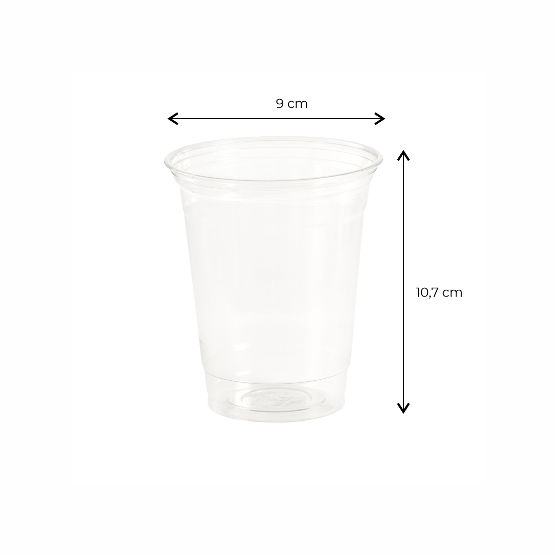 VASO PLASTICO FRAPPE PET DARNEL.12OZ (360CC) *12UNID
