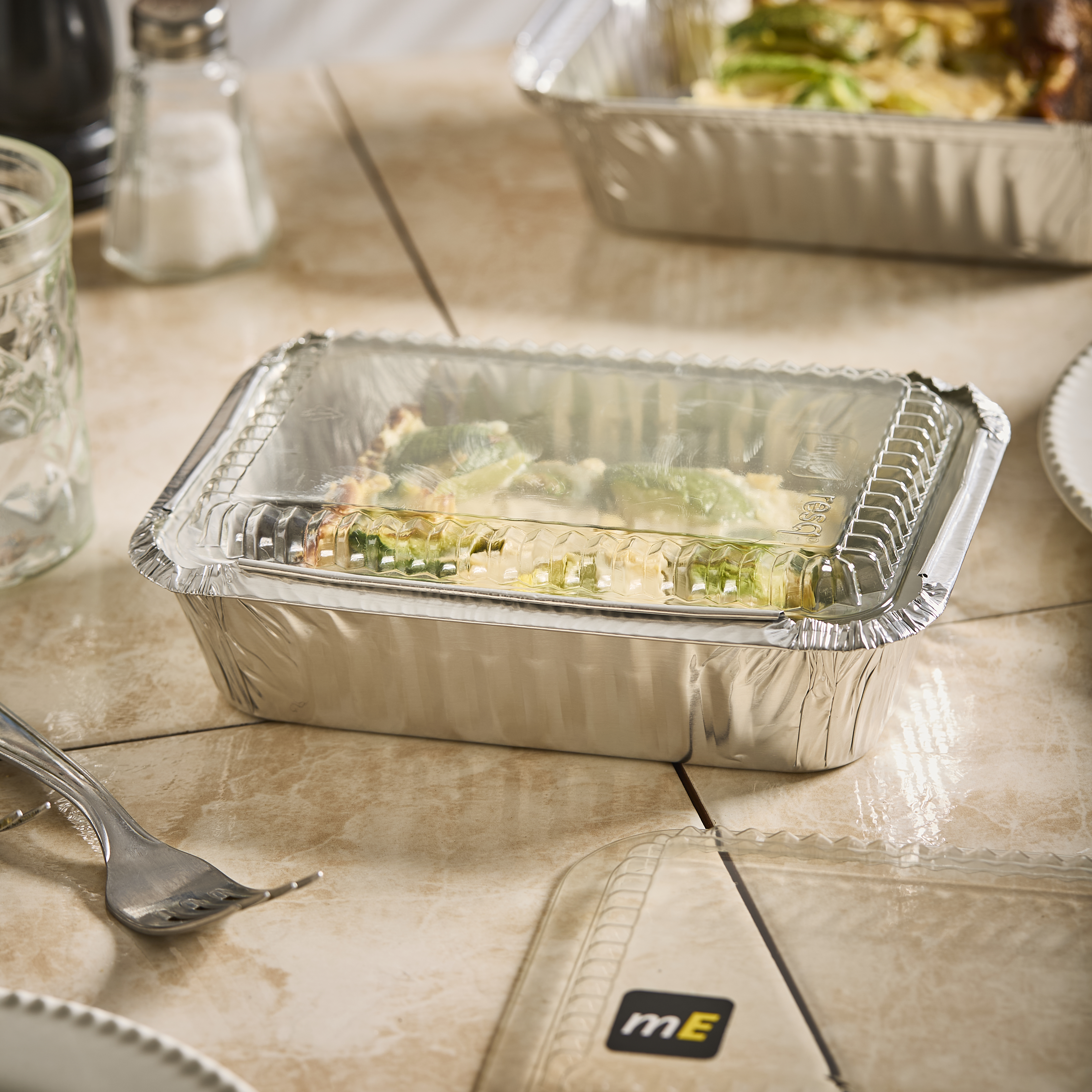 BANDEJA ALUMINIO DARNEL F-75 (24OZ-700ML) PAQ*100UNID.