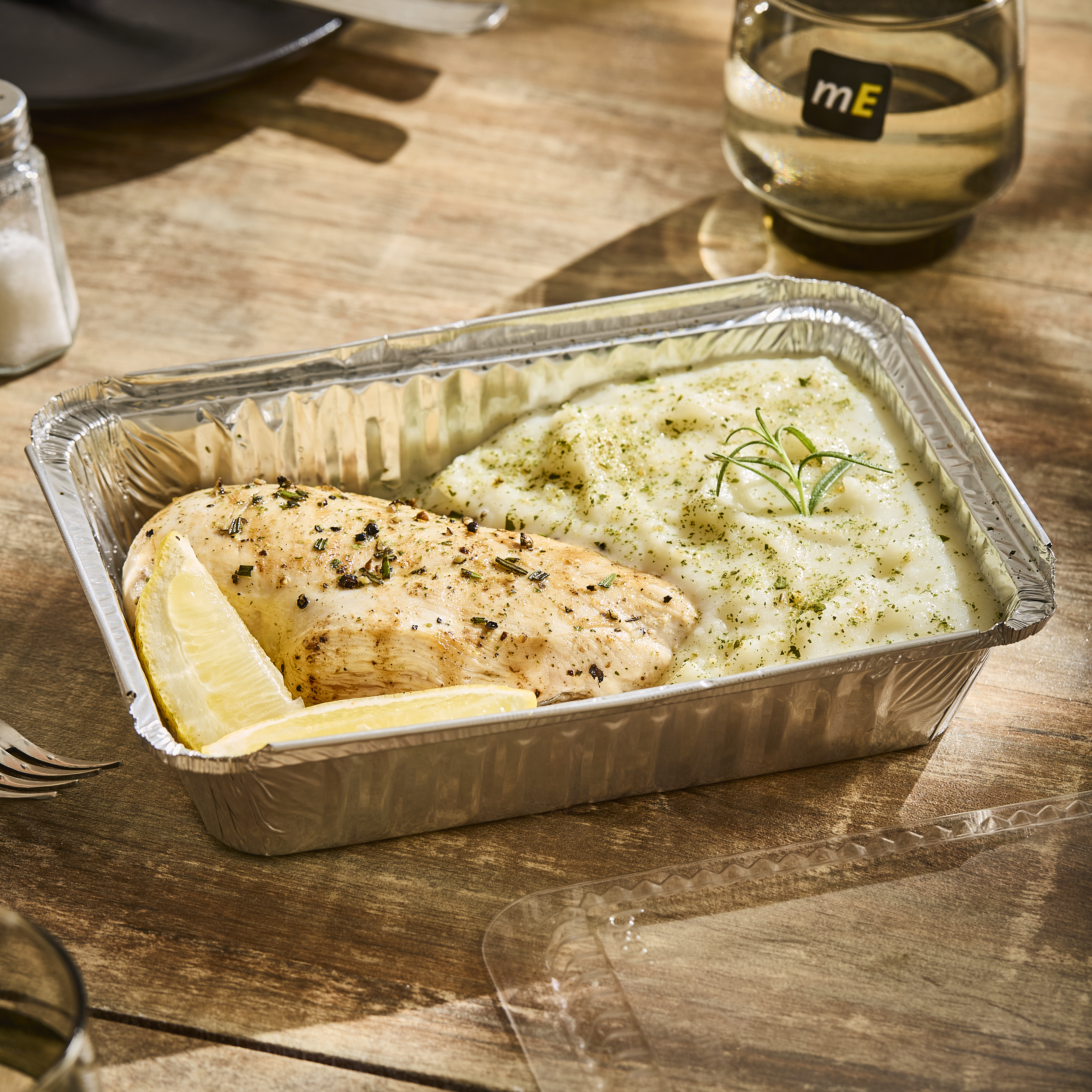 BANDEJA ALUMINIO DARNEL.F-100 (28OZ-1000ML) PAQ*100UNID.