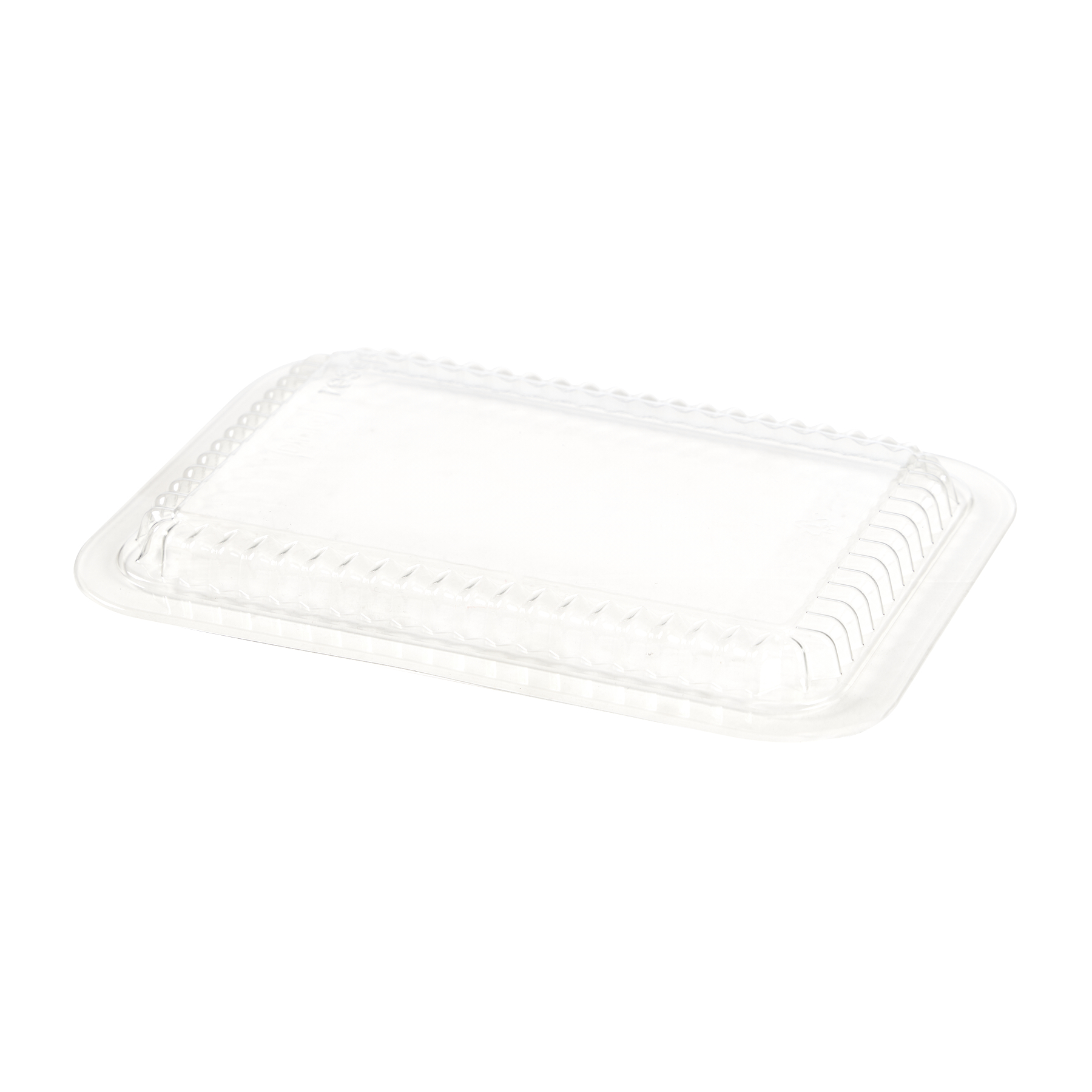 TAPA BANDEJA ALUMINIO DARNEL F-75 (CRISTAL PET) PAQ*100UNID.