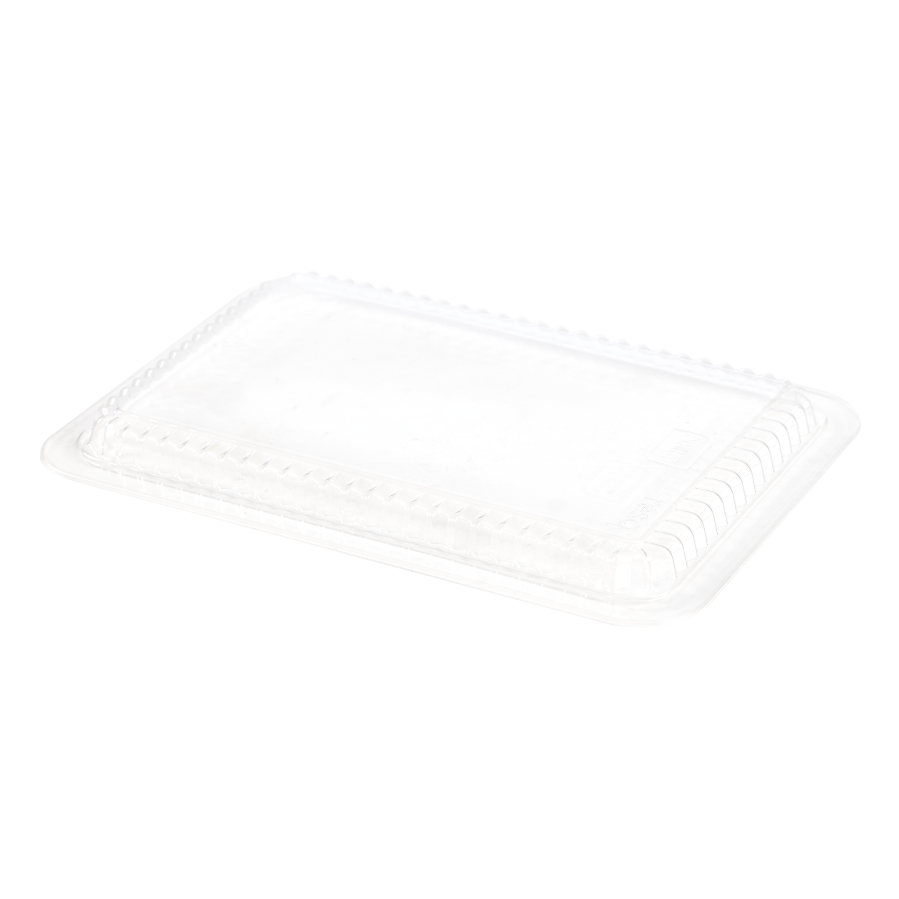 TAPA BANDEJA ALUMINIO DARNEL.F-100 (CRISTAL PET) PAQ*100UNID.