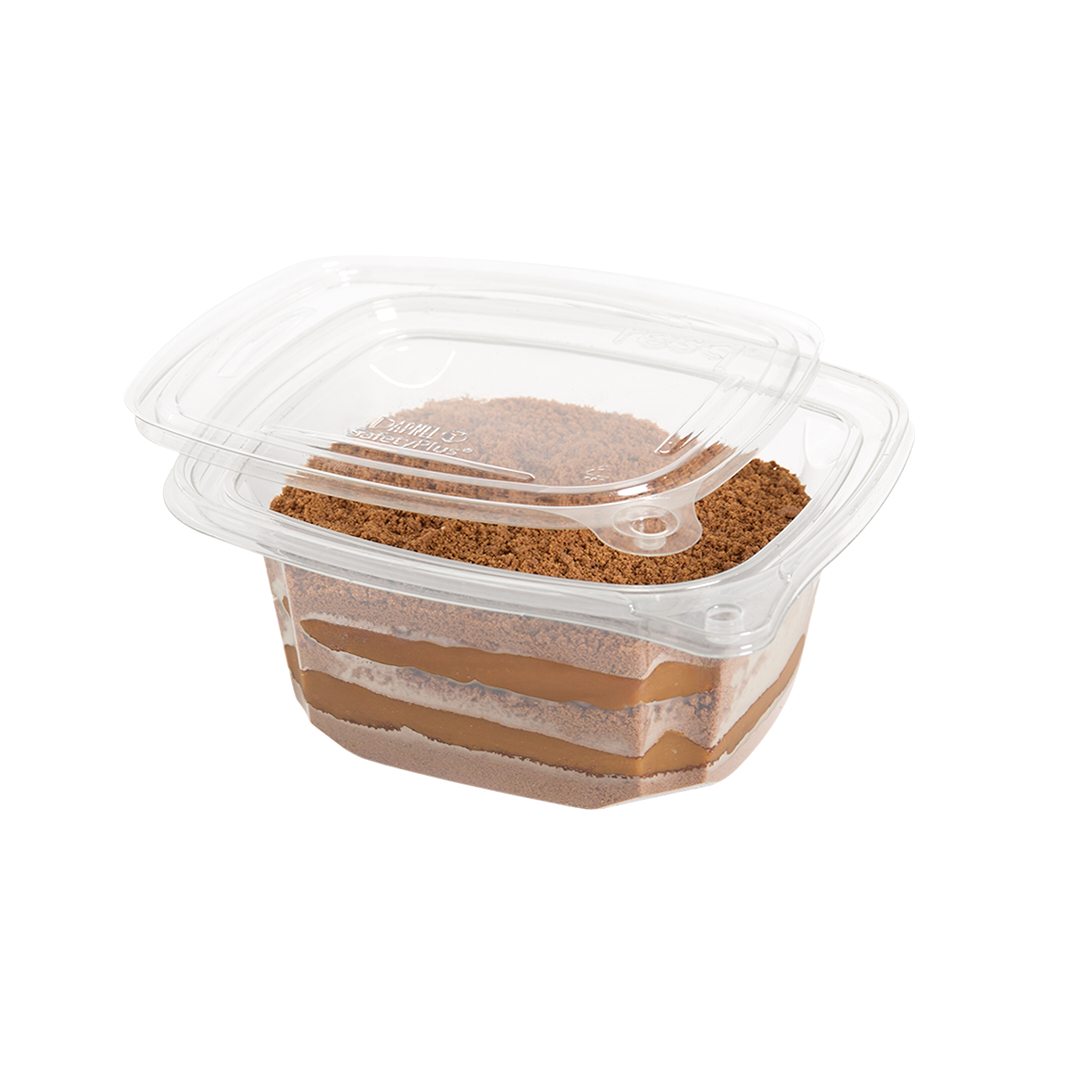 POTE DARNEL CUADRADO PET.(12OZ) CON BOTON SEGURIDAD (355ML) CON TAPA *100UNID