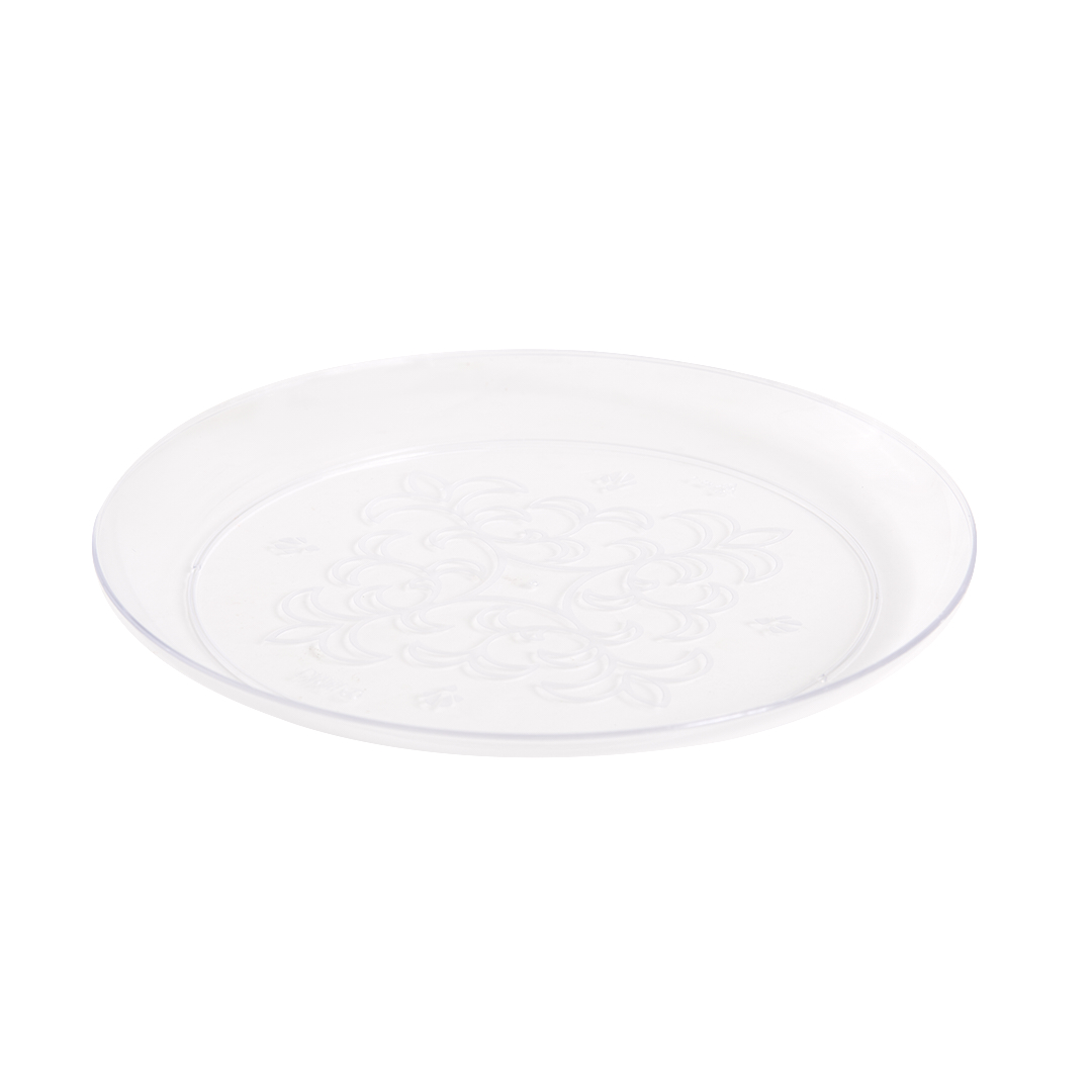 PLATOS RIGIDOS REDONDOS DARNEL 18CM CRISTAL FANTASIA PAQ*6UNID