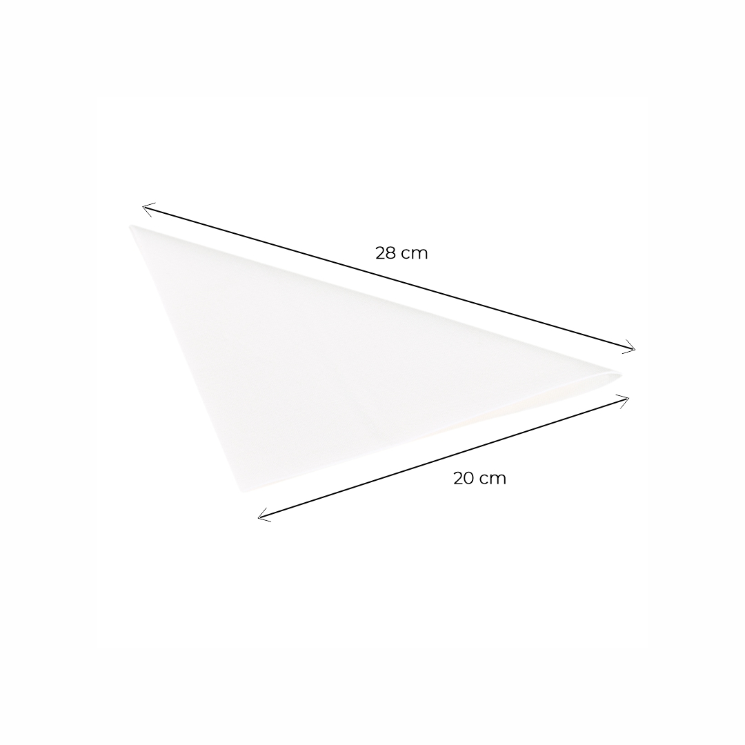 SERVILLETA GASTRONOMICA PAPEL AIRLAID 40*40CM BLANCA (SIMIL TELA)  PAQ*50UNID.