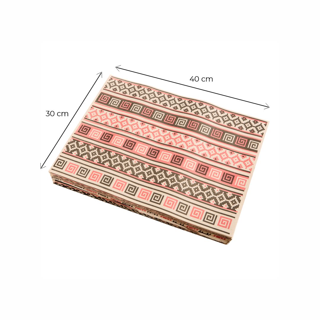INDIVIDUALES PAPEL MULTI &#039;GUARDA PAMPA&#039; KRAFT (60GRS - 30X40CM) PAQ*500UNID .