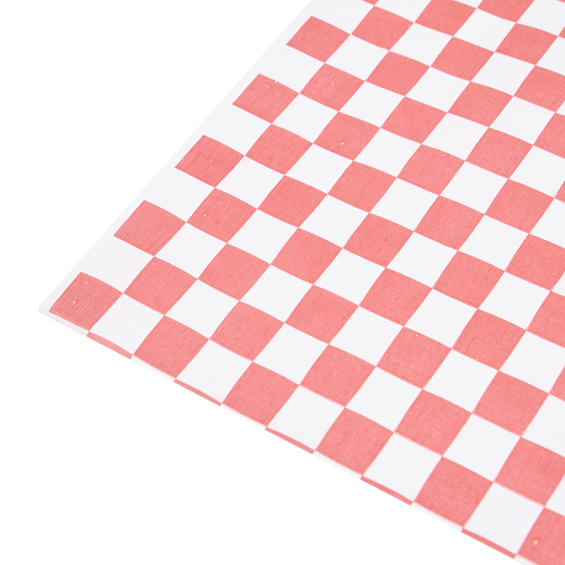 INDIVIDUALES PAPEL MULTI &#039;CUADRO ROJO&#039; BLANCO (70GRS - 30X40CM) PAQ*500UNID .
