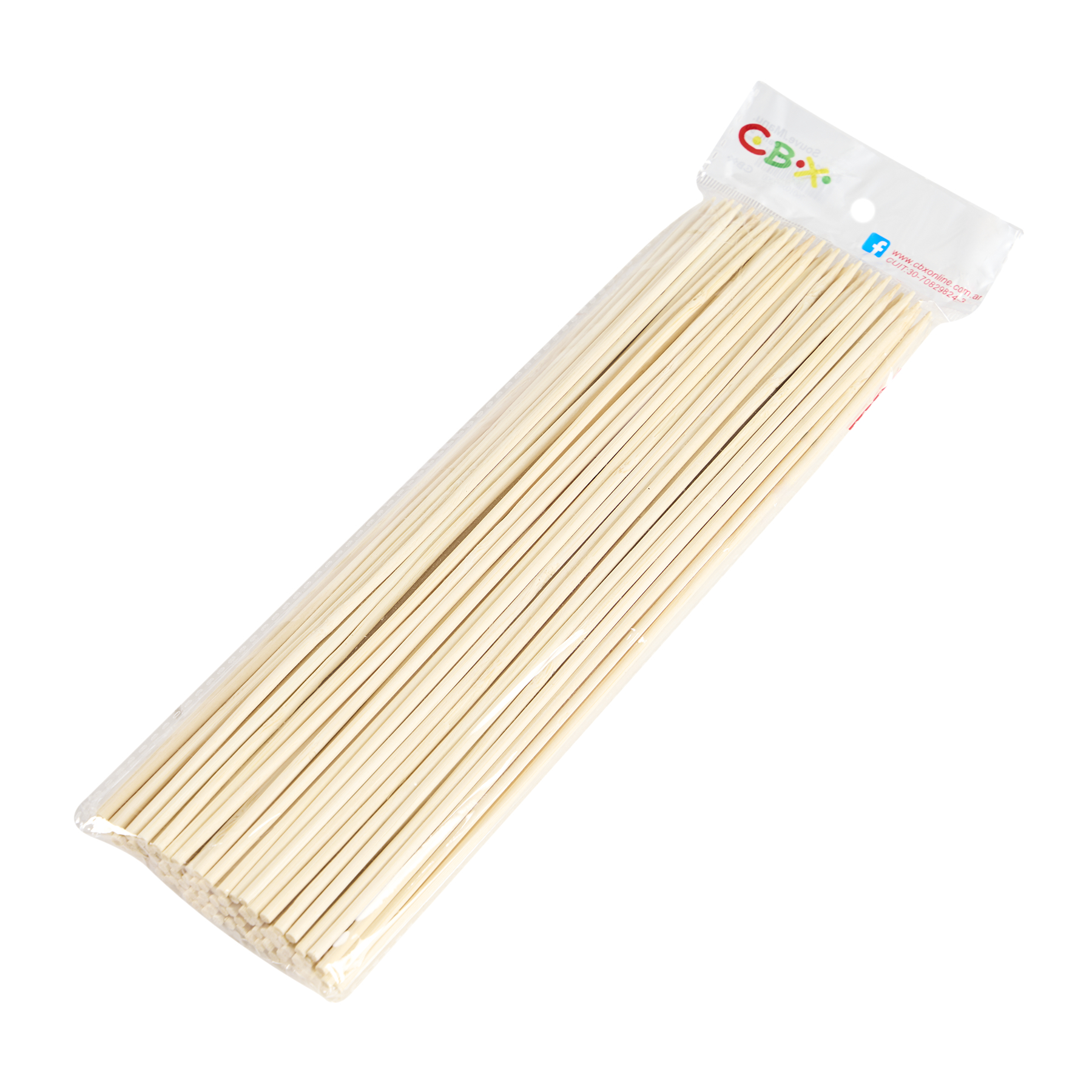 PALITO BROCHETTE CBX 25CM BAMBU PAQ *90UNID