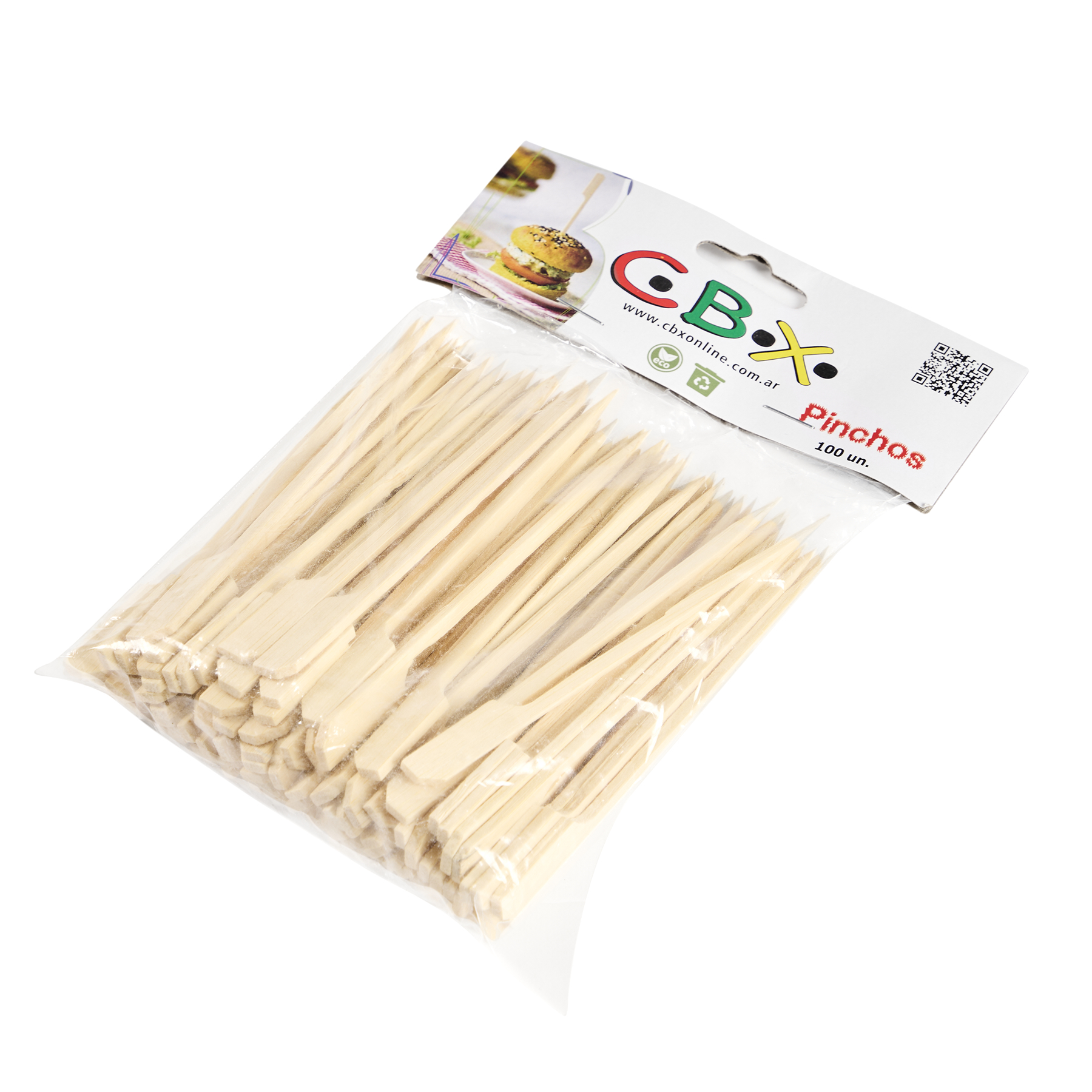 PINCHOS PARA CATERING CBX.12CM PAQ *100UNID