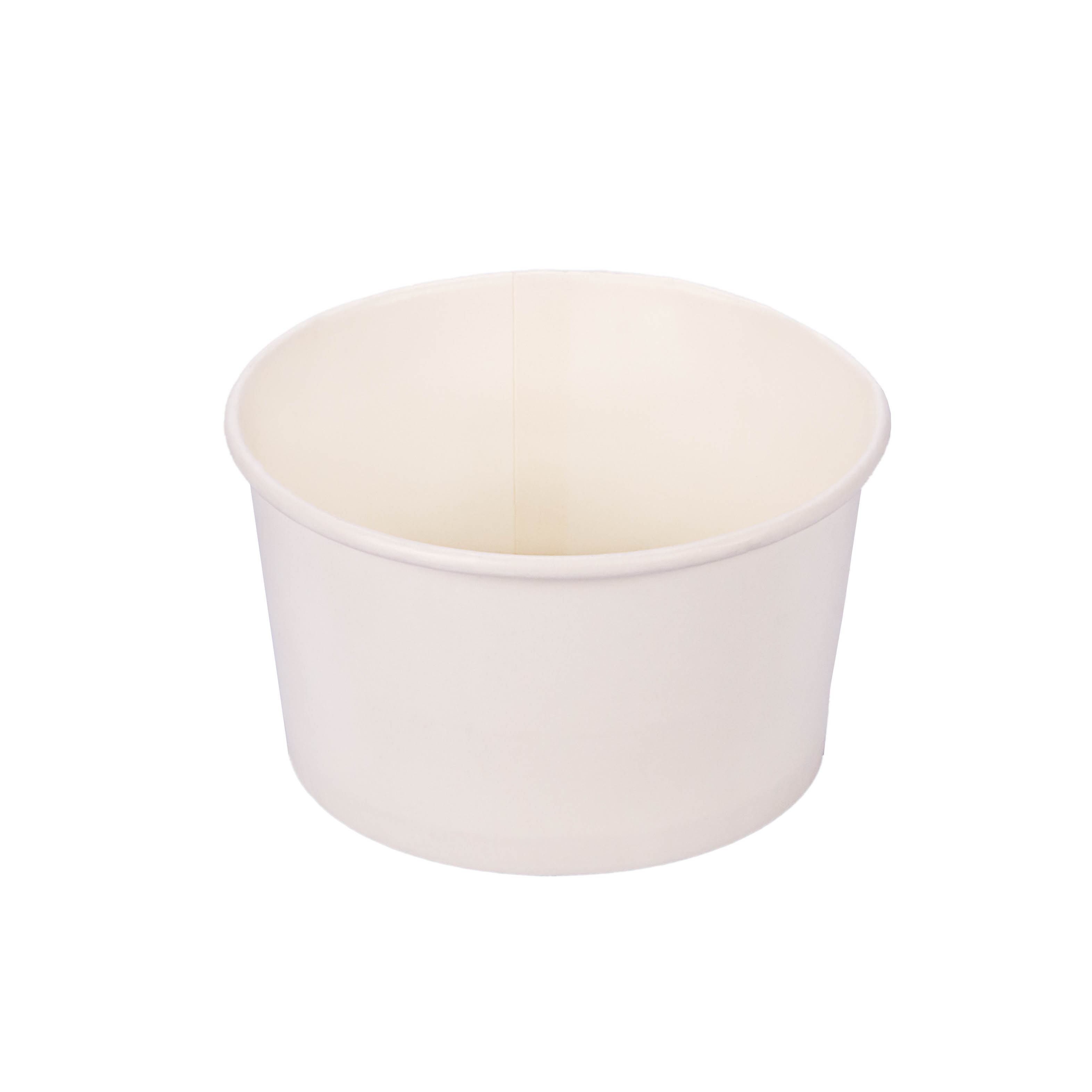 POTE HELADO POLIPAPEL ENPOLEX 250CC BLANCO (8.5OZ) *100UNID
