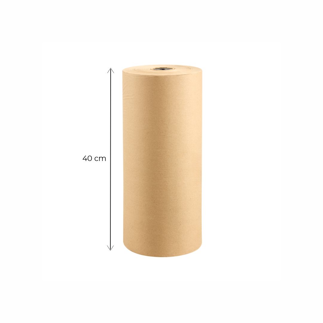 PAPEL KRAFT SEIN.40CM (53GRS - 300MTS) BOBINA *5.3KG APROX