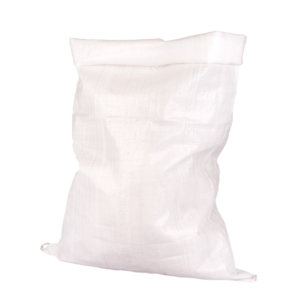 BOLSA AGRO PAPA RAFIA BLANCA LISA VENTILADA 40*70CM (BOCA REFORZADA) *UNID