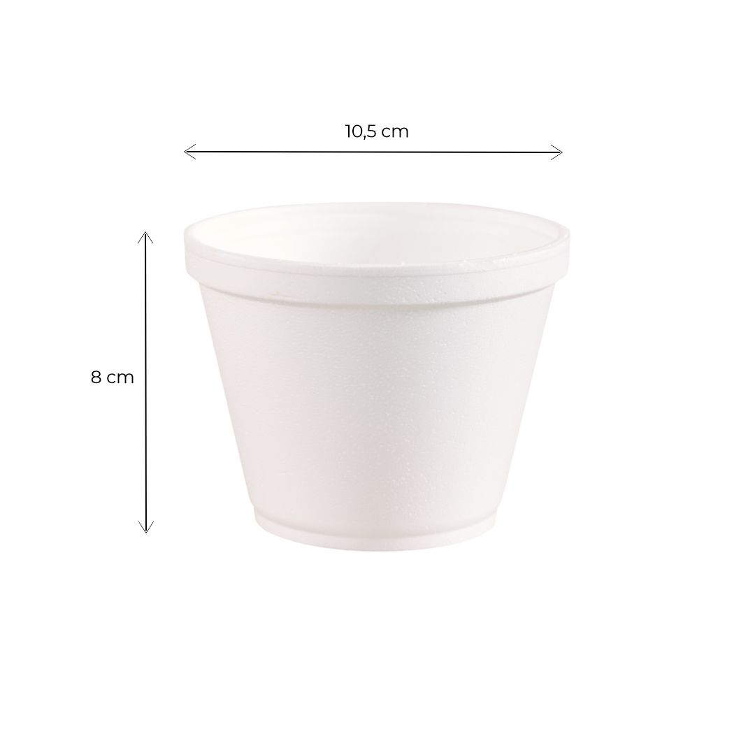 CONTENEDOR TERMICO CASELLA WELL CUP 360CC (10.5*8CM) *100UNID