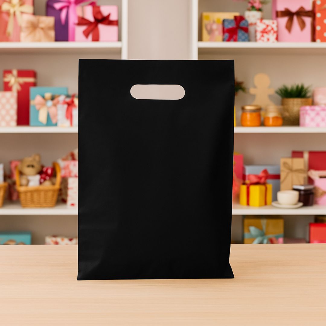 BOLSAS RIÑON LISAS TERLIZZI 20*30CM NEGRA REFORZADAS (60MIC) PAQ.*50UNID
